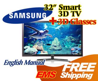 cjkorex01] SAMSUNG LED 32 SMART 3D TV UN32D6350RF 6Series Full HD 