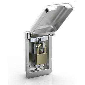 HANDLE HEAVY DUTY INDUSTRIAL LOCK (FOR LOW VOLTAGE CABINETS 