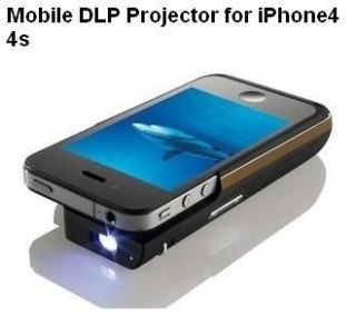 New Mobile DLP Pico Mini Projector/ Power Backup Battery for Apple 