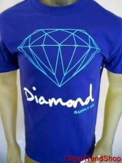 NWT Diamond Supply Co purple mens s/s shirt sizes S/M/L/XL skate $30