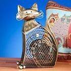 NEW Deco Breeze Small Cat Metal Electric Fan