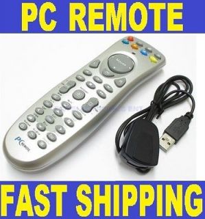 Laptop Desktop PC Remote Control with Mouse for Windows Media Center 