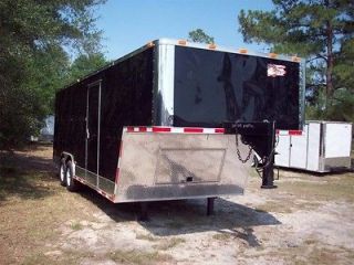   Enclosed Trailer 28 OVERALL GN Dexter Torsions cargo car auto