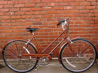 Stunningly Beautiful Copper English Raleigh Sports (1978) Ladies 