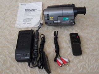Sony CCD TRV11 Video8 8mm Camcorder/Tape Player. TAPE PLAYBACK WORKS 