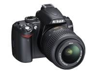 Nikon D3000 10.2 MP Digital SLR Camera   Black (Kit w/ AF S DX 18 55mm 