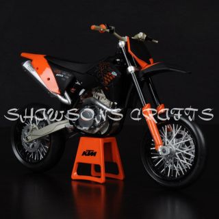 DIE CAST 1/12 KTM 450 SM R 09 MOTORCYCLE MODEL DIRT BIKE REPLICA