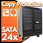 12 Burner 24X Copy Protected Protection CD DVD Disc Duplicator System+ 