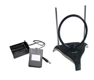 Tivax Battery Operated Amplified Indoor Digital TV Antenna