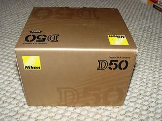 Nikon D50 6.1 MP Digital SLR Camera   Black (Body Only) AS IS / for 