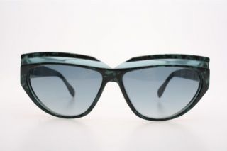 Green marbled top line unusual design Sunglasses by SILHOUETTE   Mod 