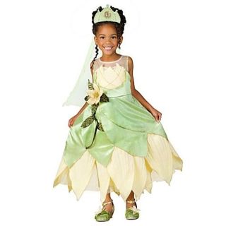  Deluxe Princess and the Frog Tiana Wedding Gown Dress 