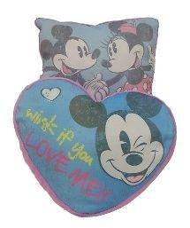 DISNEY Mickey Mouse 2 Pack Decorative Pillow Set NEW