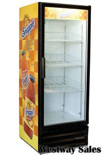 Beverage Air MT 12 Glass Door Cooler Merchandiser Refrigerator Snapple 
