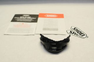 Shoei Z two 62 Owners Manual with Chin Guard