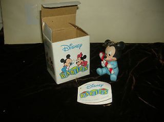 DISNEY BABIES GOEBEL, INC MICKEY WITH CANDY CANE, MICKEY MOUSE DISNEY 