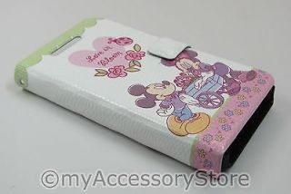   4G Mickey & Minnie Mouse Leather Carrying Protector Phone Case Cover