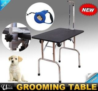 New Portable Pet Dog Folding Grooming Table With Free Strap Support