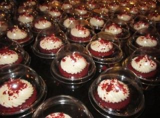225 Cupcake Favor Boxes   Clear Plastic Containers