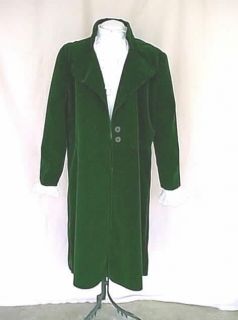 green velvet coat in Clothing, 