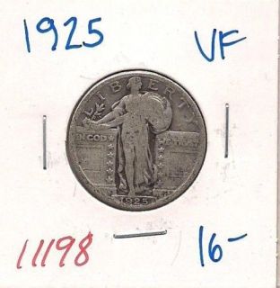 1925 Liberty Quarter Dollar Very Fine #11198+