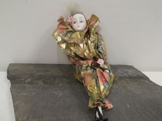 vintage porcelain clown doll in Dolls & Bears