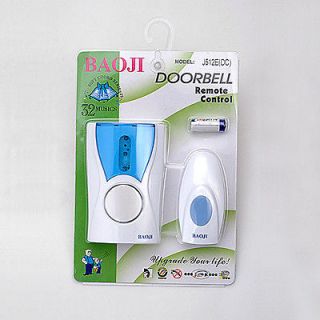   Waterproof Button 100M Remote Wireless Control Doorbell Door Bell Hot
