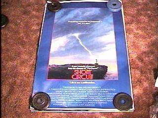 SHORT #1 CIRCUIT ROLLED 27X41 MOVIE POSTER ROBOT