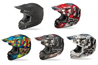 2013 FLY Racing Kinetic Dash Offroad Motocross Helmet
