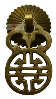 4set Chinese Hardware Brass Drawer Handle Pull Cabinet Pull Door 
