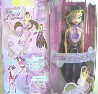 Winx Club Doll Evil dark trix Sisters DARCY trendy costume outfit 13 