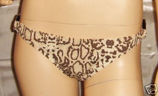 MELISSA ODABASH Bikini Bottom Brown Size 4/6 NWT