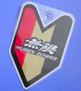 JDM Driver Badge Mugen Power Car Decal not vinyl sticker ##