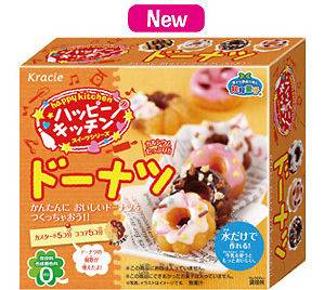 New KRACIE Happy Kitchen DONUTS KIT like Popin Cookin Sushi Candy DIY 