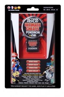 ACTION REPLAY CHEAT DEVICE CARTRIDGE FOR DS POKEMON BLACK WHITE GAMES