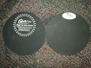 NEW CAPPELLA 8 INCH QUIET TOUCH MUTING/SILENCE​R SOUND OFF DRUM PAD