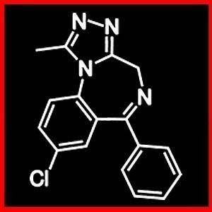 ALPRAZOLAM Xanax Niravam Xanor Alprax MOLECULE T SHIRT