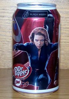 dr pepper avengers cans