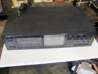 Onkyo Stereo Cassette Deck Tape Player Recorder TA 2027