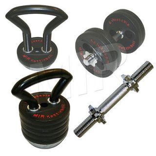 MIR Pro   78lbs Adjustable Kettlebell Dumbbell weights