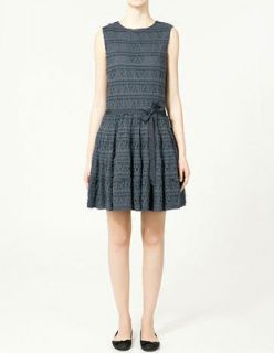 NEW ZARA LACE DRESS BLUE AND BLACK M AND L SOLD OUT