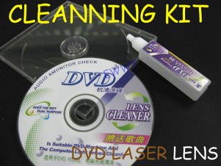 New * DVD Disc Laser Lens Cleaner Cleaning Kit Set for Sony PS2 PS3 