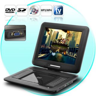 Portable DVD Player with 12 Inch Swivel Screen and Copy Function