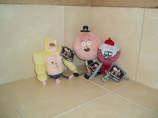 NWT Plush Toy Figure SKIPS Benson POPS from The Regular Show staring 