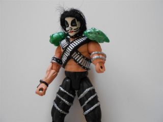 Kiss Doll Figurine Jointed Approximately 7 Inch Tall Missing One Arm 