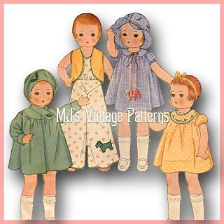 Vintage Doll Dress Clothes Pattern ~ Patsy Ann 19