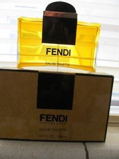 New with box Fendi Eau de toilette 3.3 oz HUGE bottle