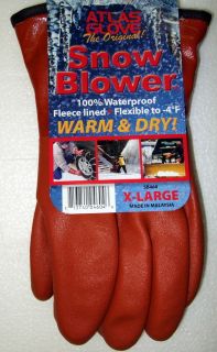 Waterproof Winter Work Gloves Snow Blower Insulated SM Size Small