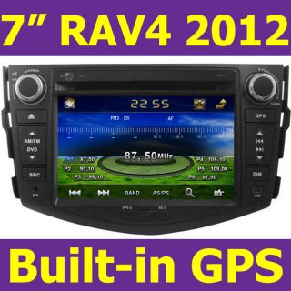 Indash Stereo Radio Car CD DVD Player GPS Navigation Fit Toyota RAV4 