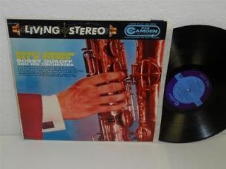 BOBBY DUKOFF & HIS ORCHESTRA Sweet Swingin Sax In Stereo LP RCA Camden 